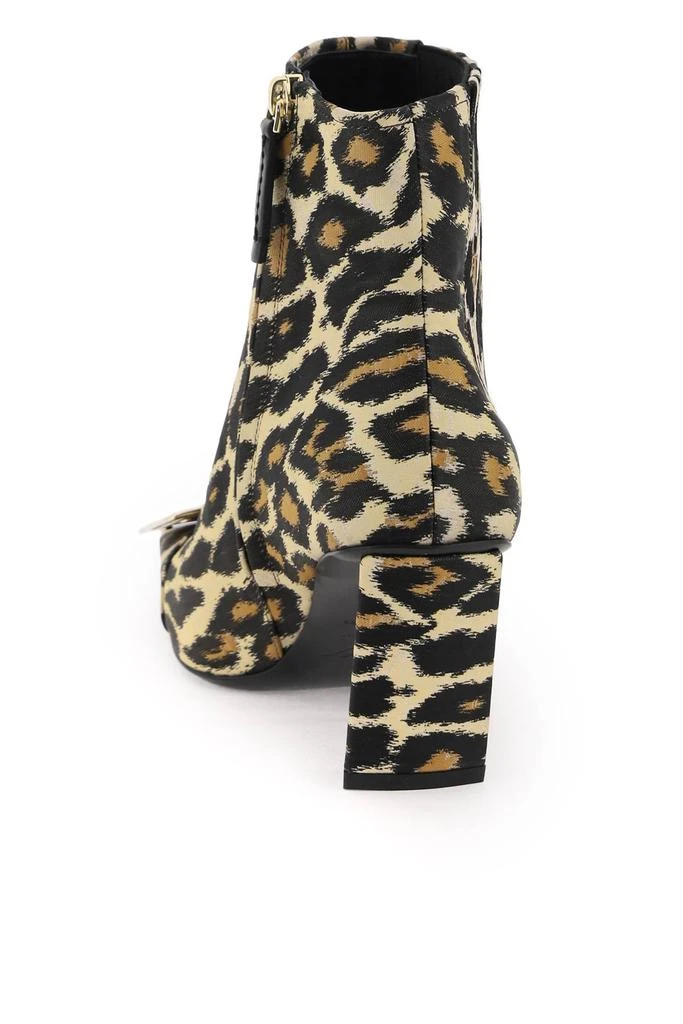 商品Roger Vivier|leopard jacquard 'belle vivier' chelsea boots,价格¥2532,第3张图片详细描述