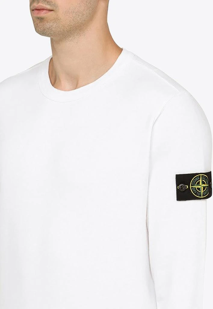 商品Stone Island|Logo-Patch Pullover Sweatshirt,价格¥2834,第4张图片详细描述