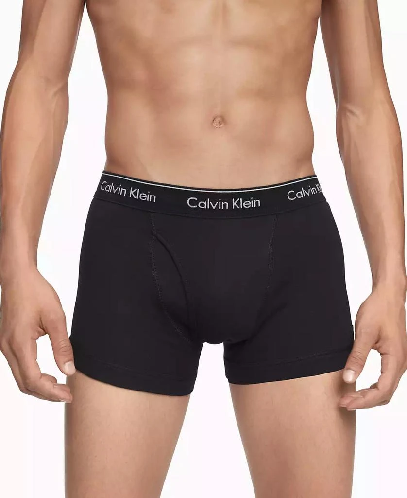 商品Calvin Klein|Men's 5-Pk.经典棉质平角裤,价格¥304,第4张图片详细描述