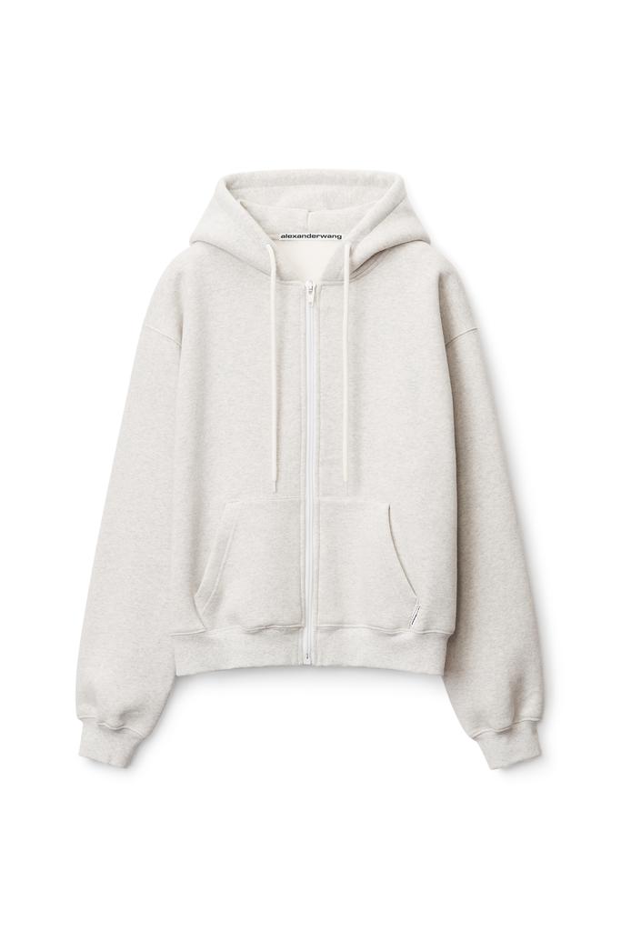 ZIP HOODIE IN DENSE FLEECE商品第1张图片规格展示