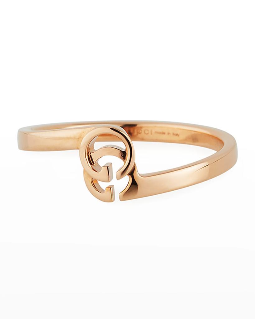 商品Gucci|Running G Stacking Ring in 18K Rose Gold, Size 6.75,价格¥6272,第5张图片详细描述