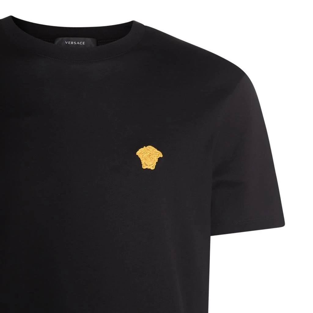 商品Versace|Versace T-shirts and Polos Black,价格¥1396,第3张图片详细描述