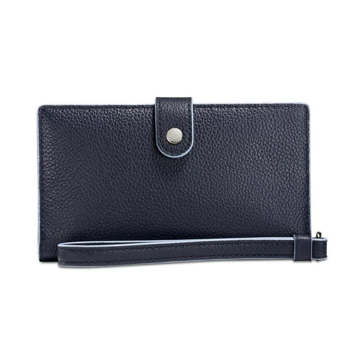 商品Coach|Phone Wristlet in Edgestain Leather,价格¥442,第1张图片