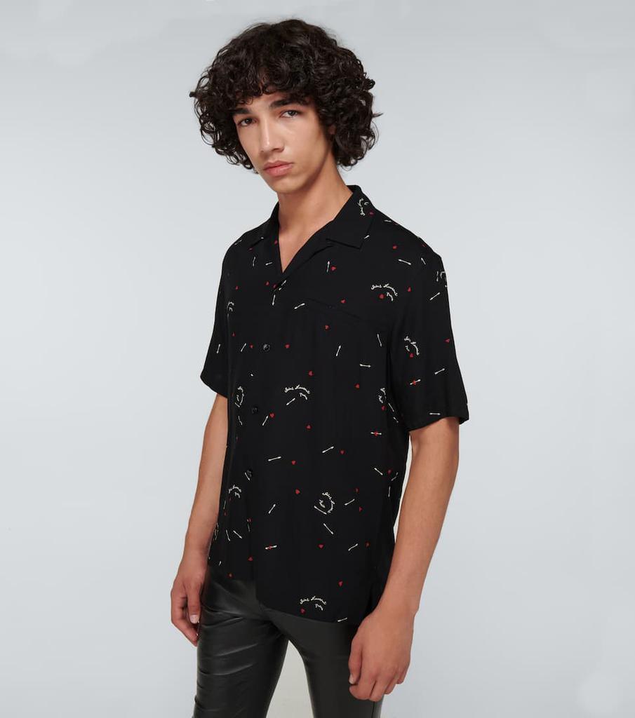 商品Yves Saint Laurent|印花短袖衬衫,价格¥6655,第5张图片详细描述
