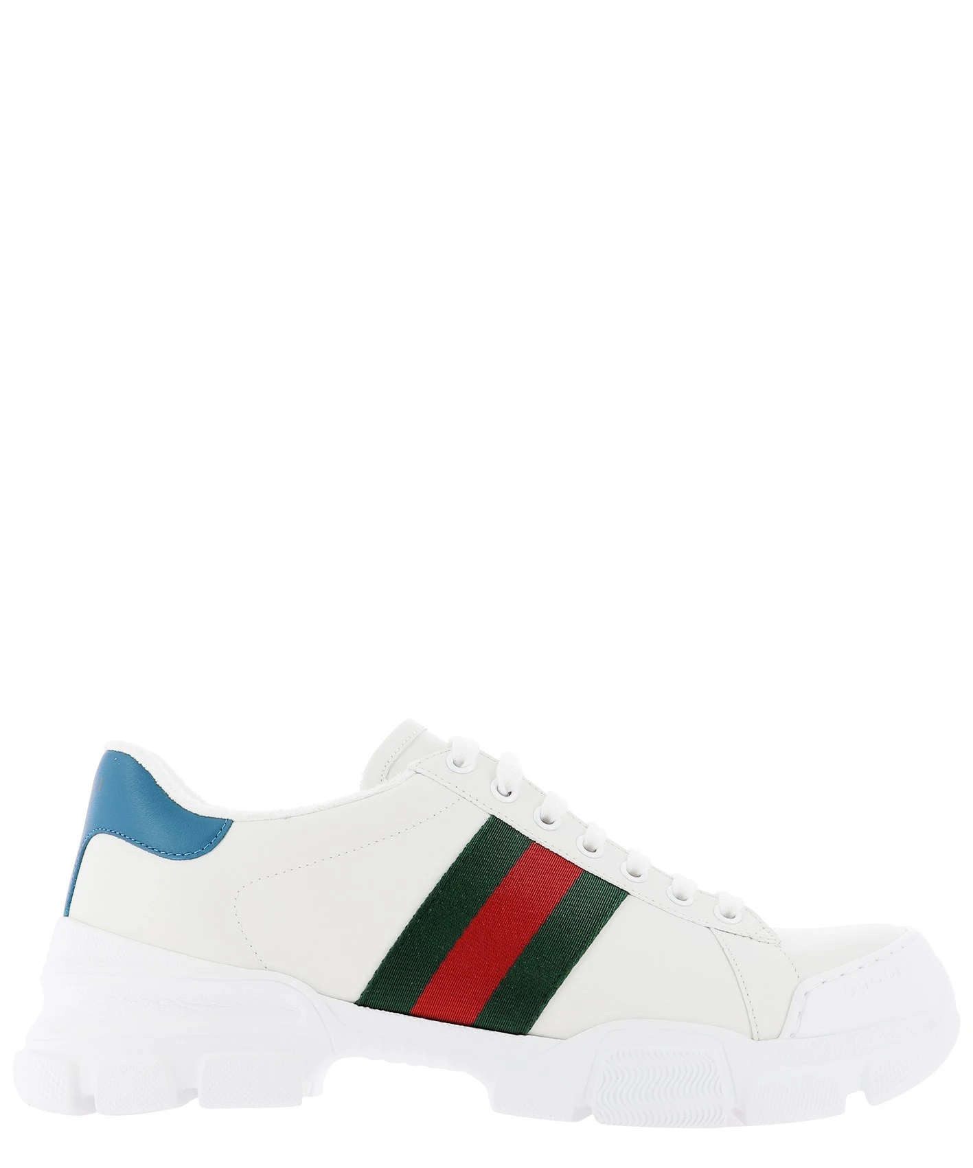 商品Gucci|Gucci 男士运动鞋 6247010FI609071 白色,价格¥6439,第1张图片