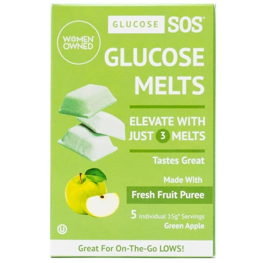 商品Glucose SOS|Oral Melts Green Apple,价格¥73,第1张图片