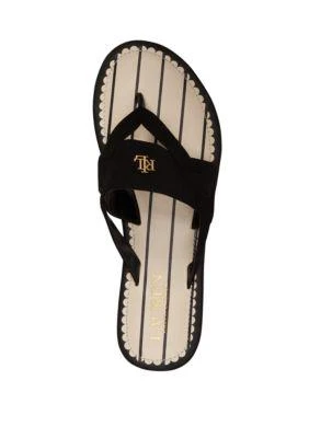 商品Ralph Lauren|Ralph Lauren Rosalind Flip Flops,价格¥450,第4张图片详细描述