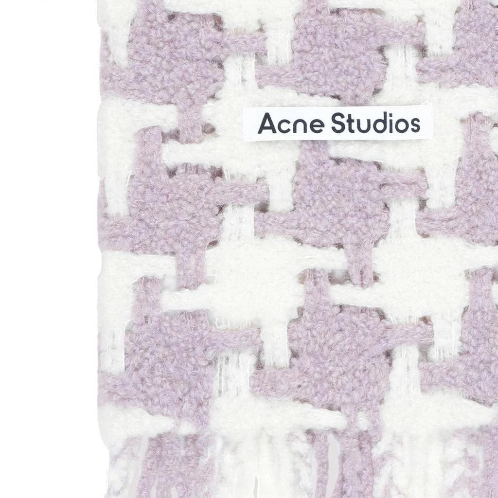 商品Acne Studios|Acne Studios Houndstooth Fringed Scarf,价格¥2066,第2张图片详细描述