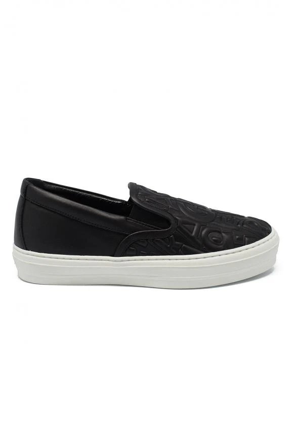 商品Salvatore Ferragamo|Leather slip-on,价格¥1764,第1张图片