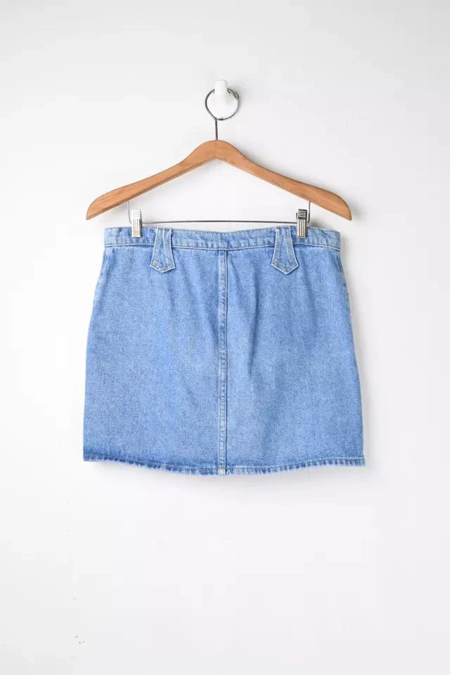 商品Urban Outfitters|Vintage '90s Lace-Up Denim Mini Skirt,价格¥741,第3张图片详细描述