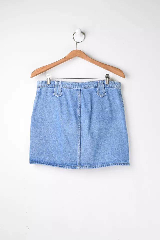 商品Urban Outfitters|Vintage '90s Lace-Up Denim Mini Skirt,价格¥694,第5张图片详细描述