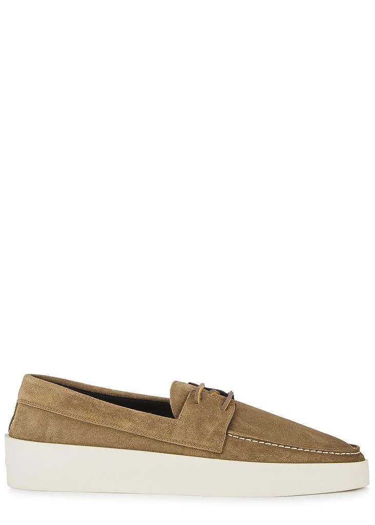 商品Fear of god|Brown suede boat shoes,价格¥6058,第1张图片