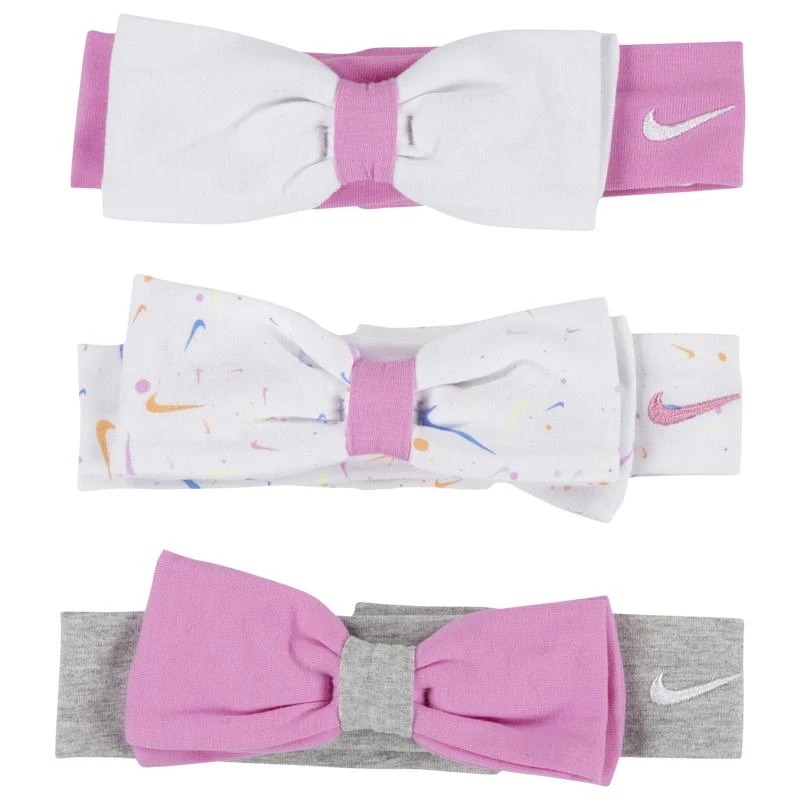 商品NIKE|Nike 3 Pack Headband - Girls' Infant,价格¥92,第1张图片