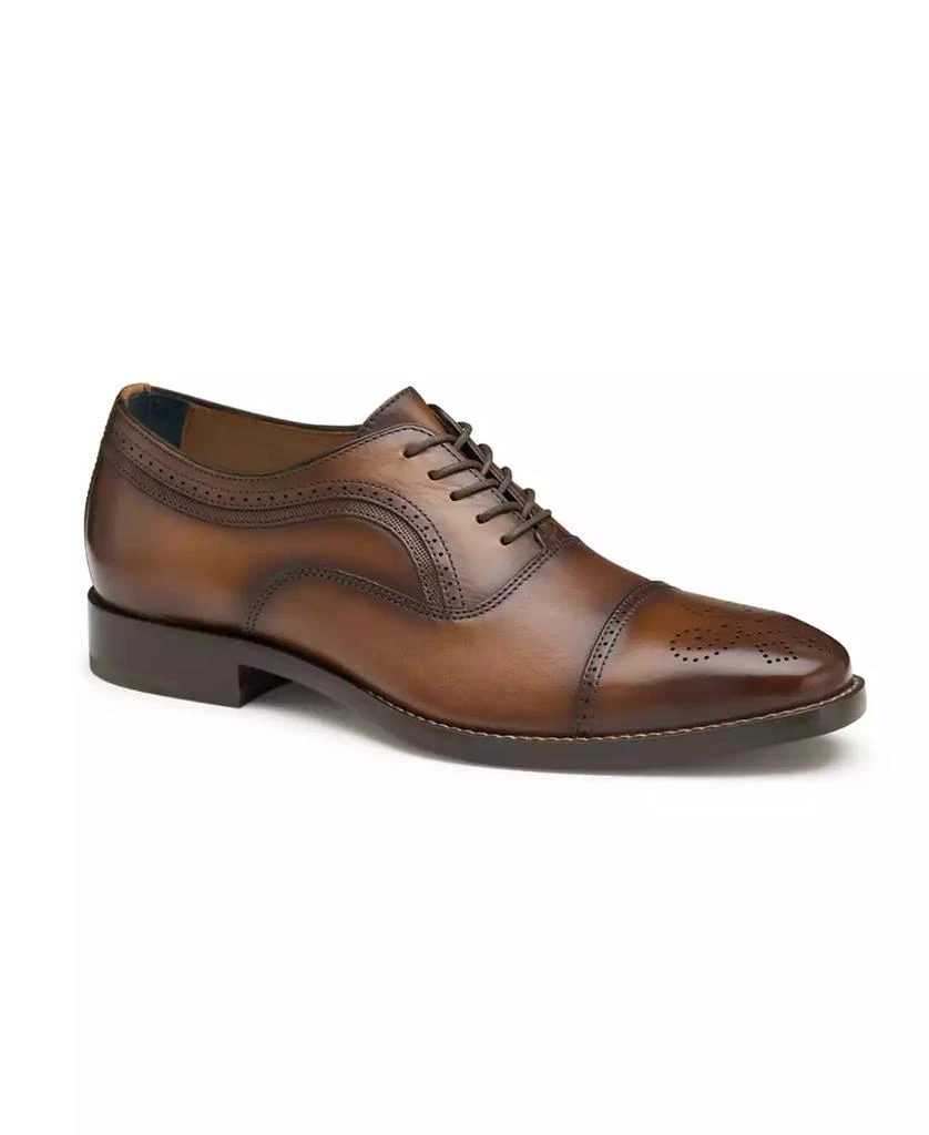 商品Johnston & Murphy|Men's Danridge Cap Toe Dress Shoes,价格¥1253,第1张图片