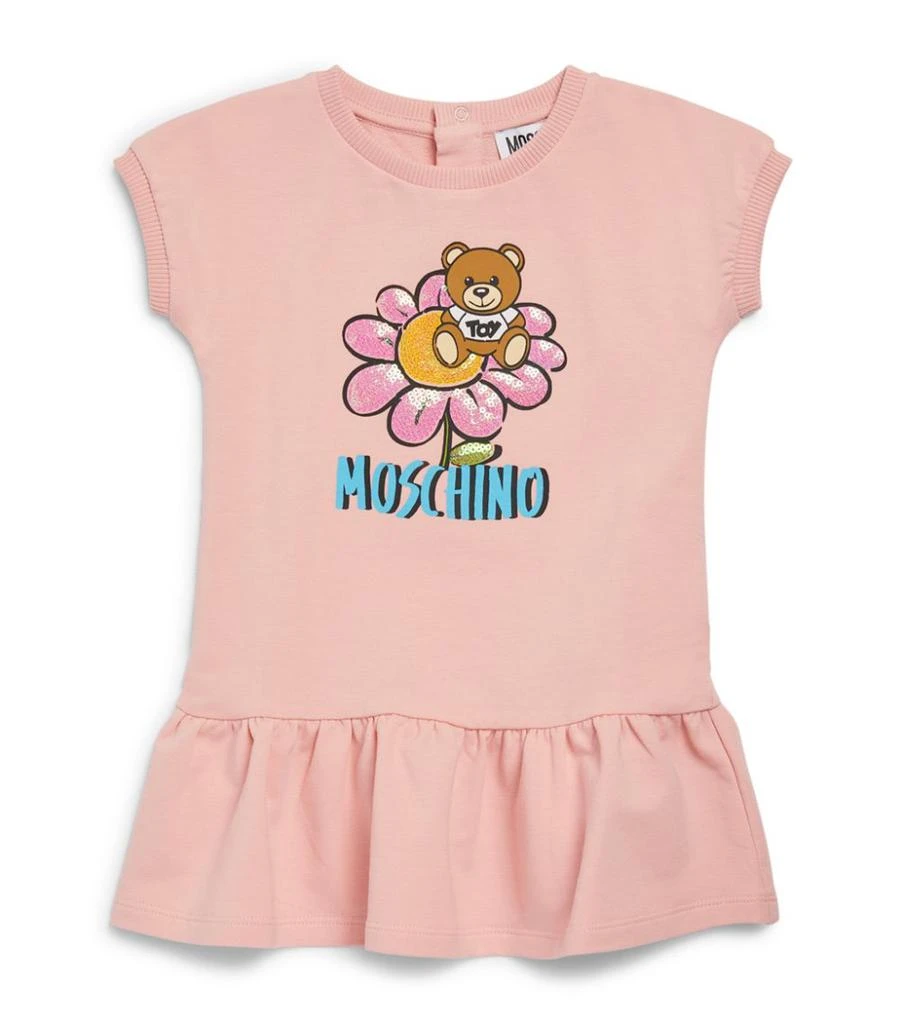 商品Moschino|Embellished T-Shirt Dress (3-36 Months),价格¥1074,第1张图片