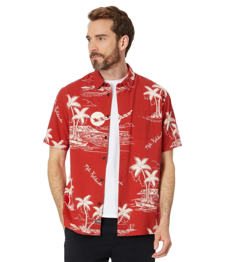 商品Quiksilver|Ahi Holiday Short Sleeve Woven,价格¥386,第1张图片