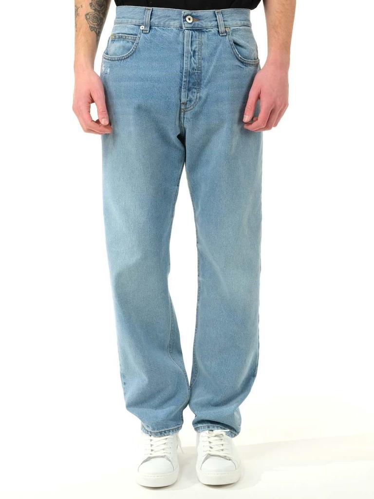Loewe Men's  Light Blue Other Materials Jeans商品第3张图片规格展示