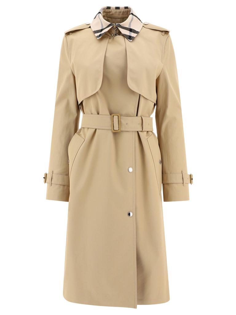 商品Burberry|Burberry Women's Beige Other Materials Coat,价格¥21026,第1张图片