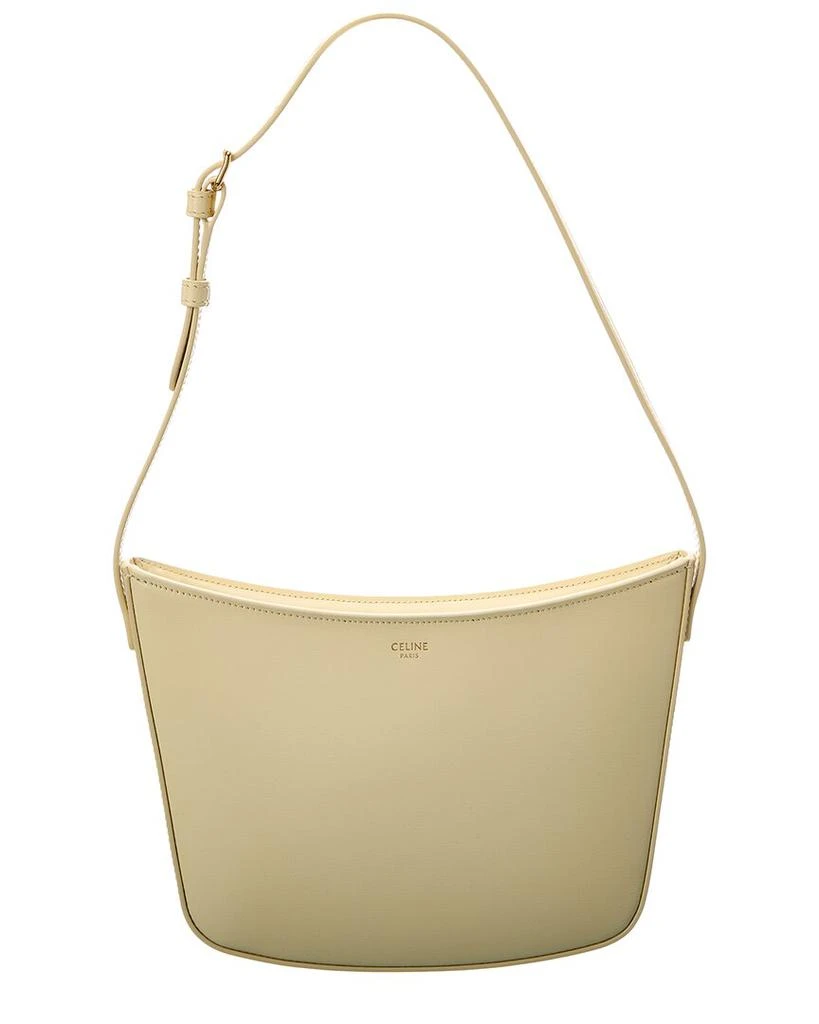 商品Celine|CELINE Croque Medium Leather Hobo Bag,价格¥10010,第1张图片