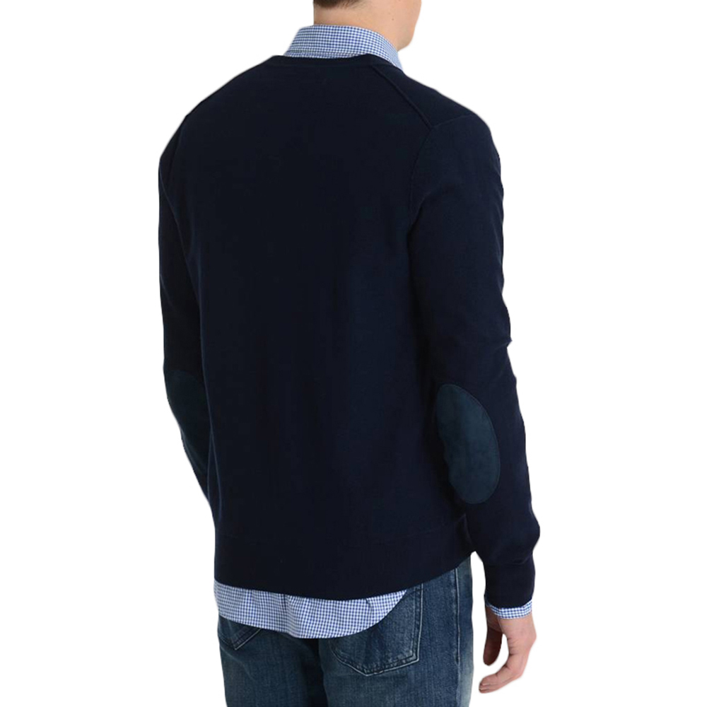 Burberry 博柏利 男士深蓝色针织开衫 3943465商品第4张图片规格展示