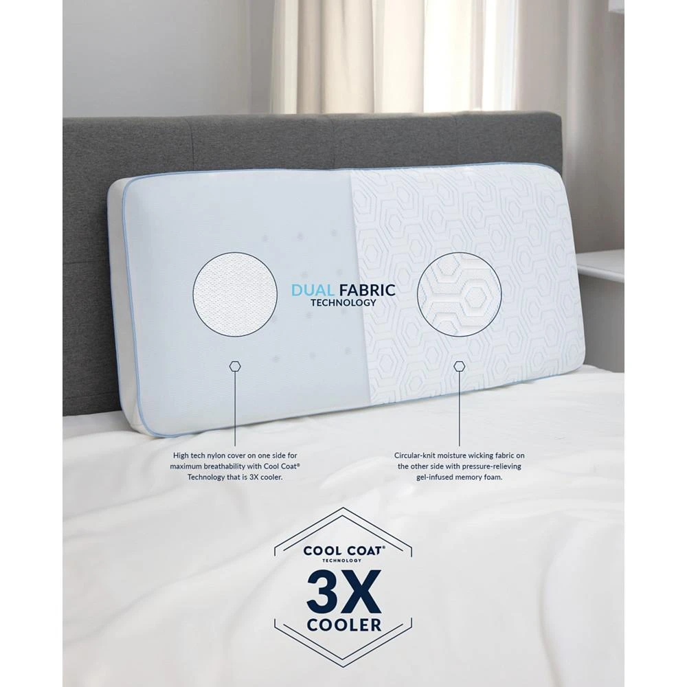 商品SensorGel|Arctic Gusset Gel-Infused Memory Foam Pillow with Cool Coat Technology -,价格¥1047,第2张图片详细描述
