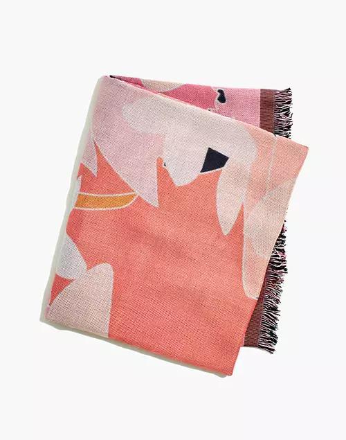 商品Madewell|Buhlaixe Studio Autumn Bloom Throw Blanket,价格¥872,第1张图片