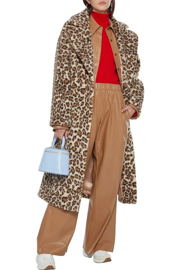 商品STAND STUDIO|Maria leopard-print faux fur coat,价格¥1416,第2张图片详细描述