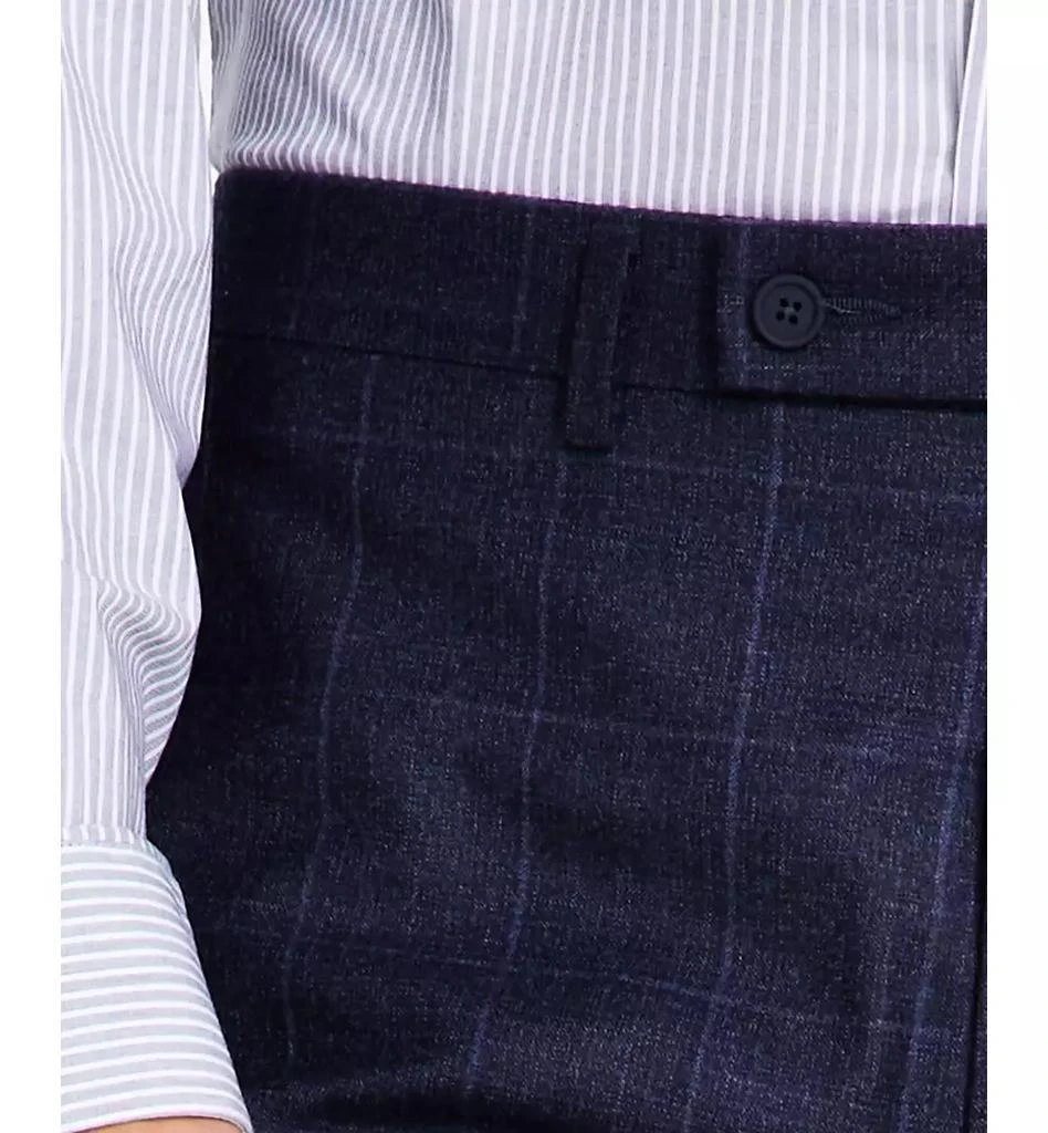 Men's Slim-Fit Wool-Blend Stretch Suit Pants 商品