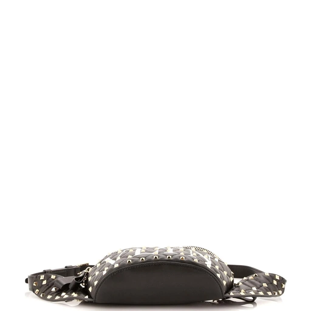 商品[二手商品] Valentino|VLTN Rockstud Spike Belt Bag Quilted Printed Leather,价格¥6588,第4张图片详细描述