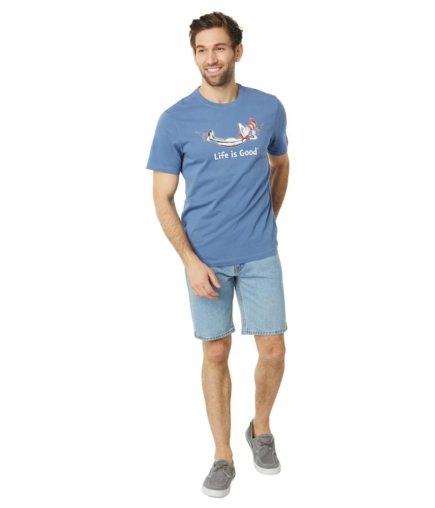 商品Life is Good|Cat In The Hat Hammock Short Sleeve Crusher™ Tee,价格¥133,第1张图片