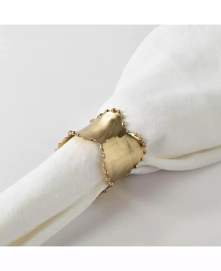 Napkin Ring Collection Classic Design Napkin Ring Set of 4, 2.5" x 1" 商品