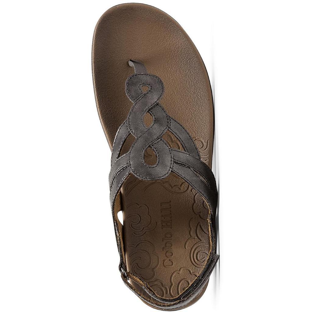 商品Rockport|Rockport Womens Ramona Ankle Slip On Flat Sandals,价格¥221-¥287,第5张图片详细描述