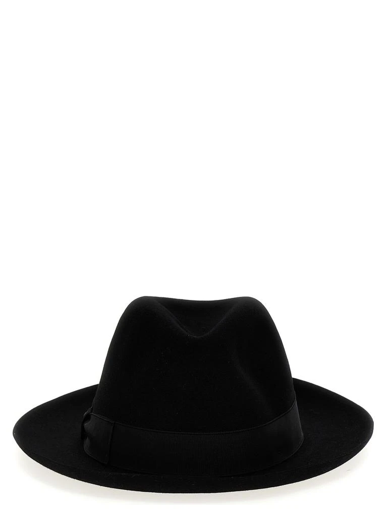 商品BORSALINO|Folar Hats Black,价格¥1978,第1张图片