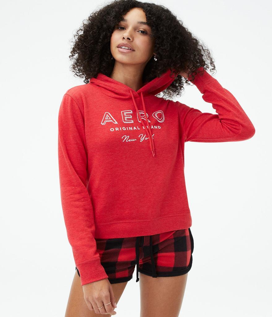 商品Aeropostale|Aeropostale Women's Original Brand Foil Pullover Hoodie,价格¥74-¥81,第7张图片详细描述