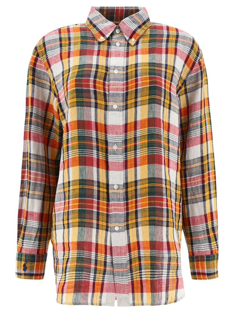 商品Ralph Lauren|Plaid Shirt Shirts Red,价格¥787,第1张图片