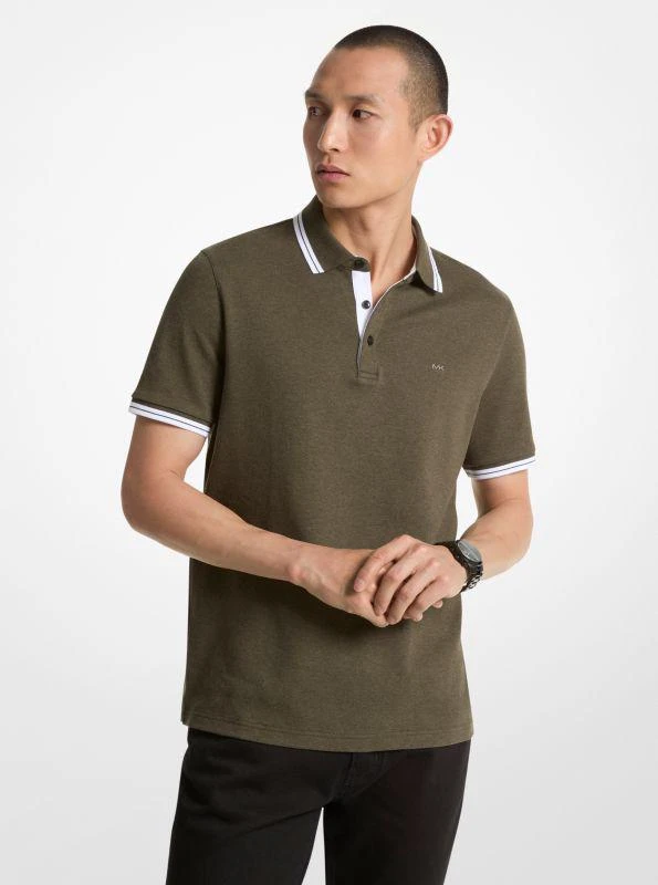 商品Michael Kors|Greenwich Cotton Polo Shirt,价格¥224,第1张图片