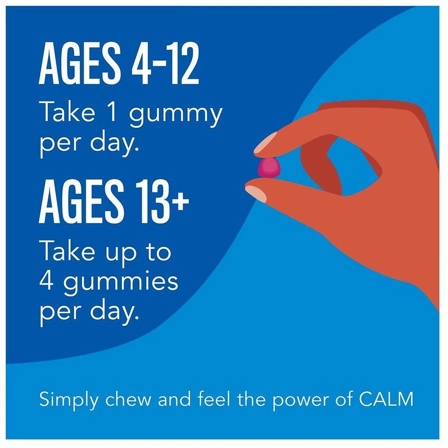 CALM Gummies Magnesium Supplement Raspberry-Lemon 商品
