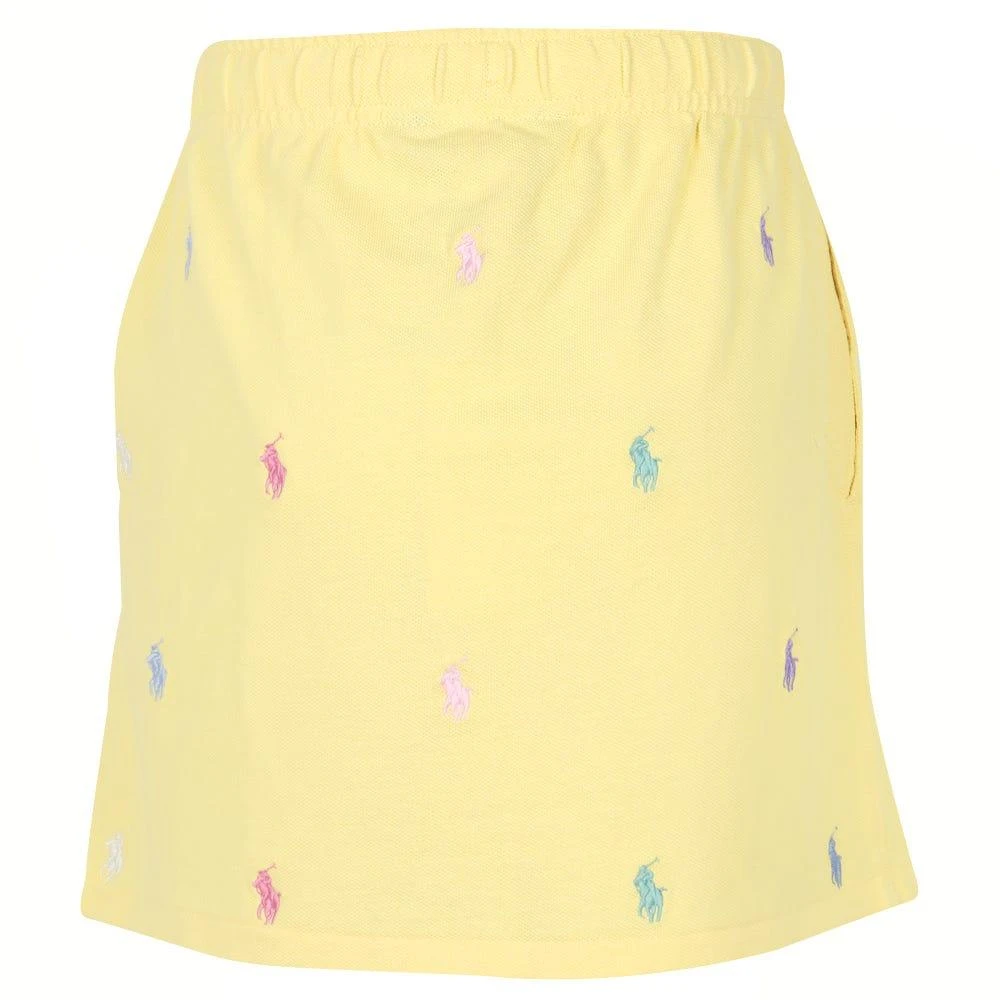 商品Ralph Lauren|Yellow Repeat Pony Logo Skirt,价格¥287,第3张图片详细描述