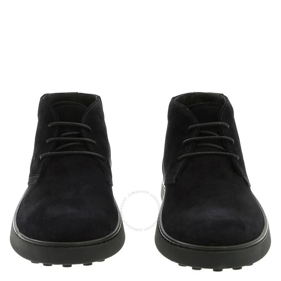 商品Tod's|Men's Black Suede Desert Boots With Box Rubber Sole,价格¥1468,第3张图片详细描述