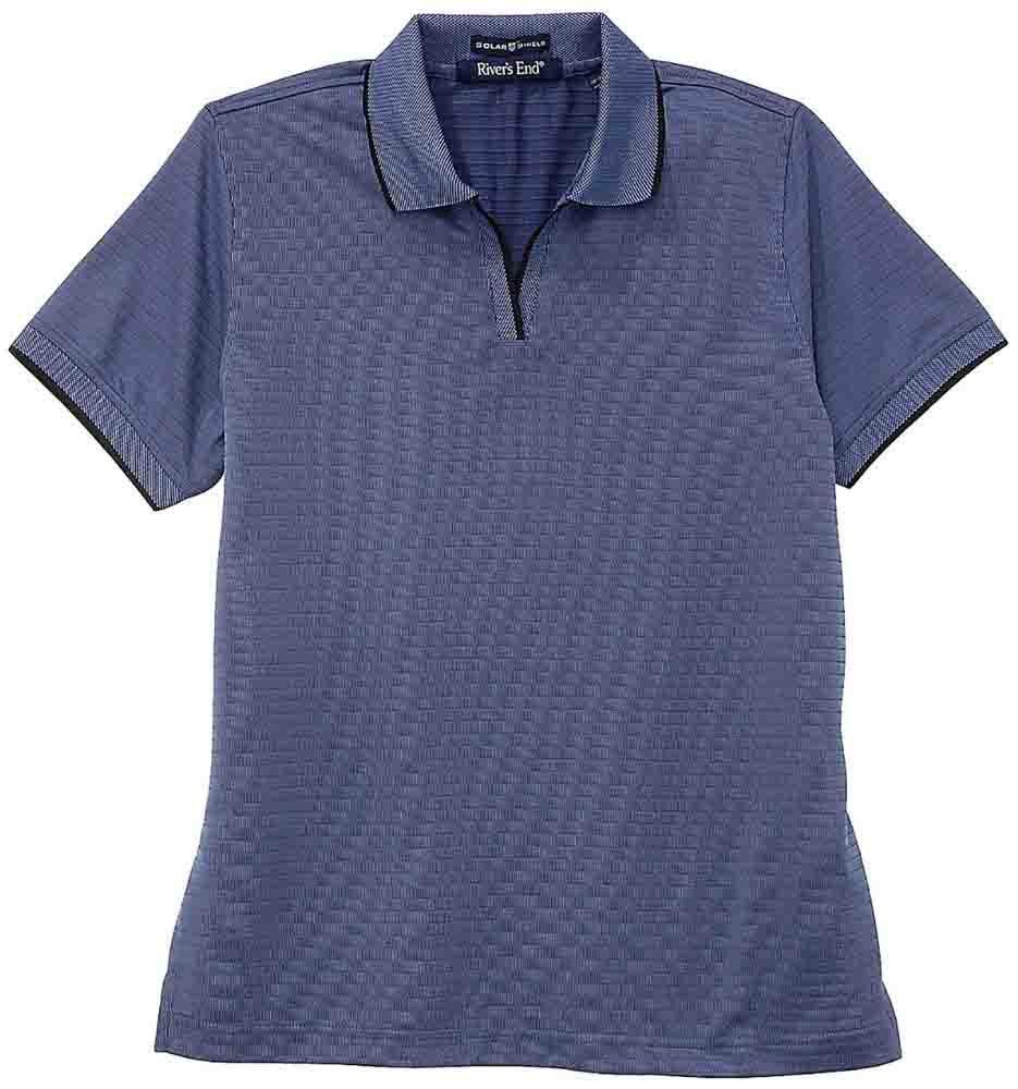 商品River's End|Jacquard Short Sleeve Polo Shirt,价格¥56,第1张图片