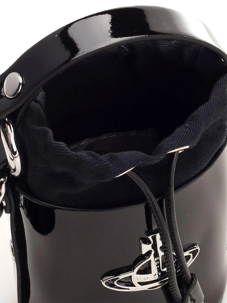 商品Vivienne Westwood|女式 西太后 闪亮迷你雏菊水桶包,价格¥2040,第4张图片详细描述