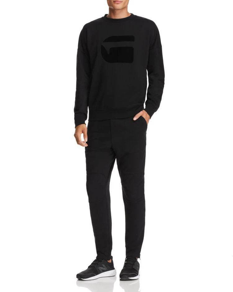 商品G-Star|Velvet Logo Crewneck Sweatshirt,价格¥889,第2张图片详细描述