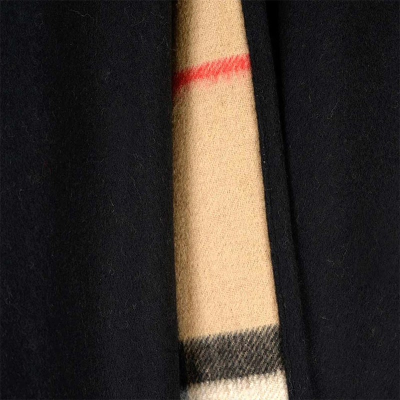BURBERRY 黑色男士围巾 8037423 商品