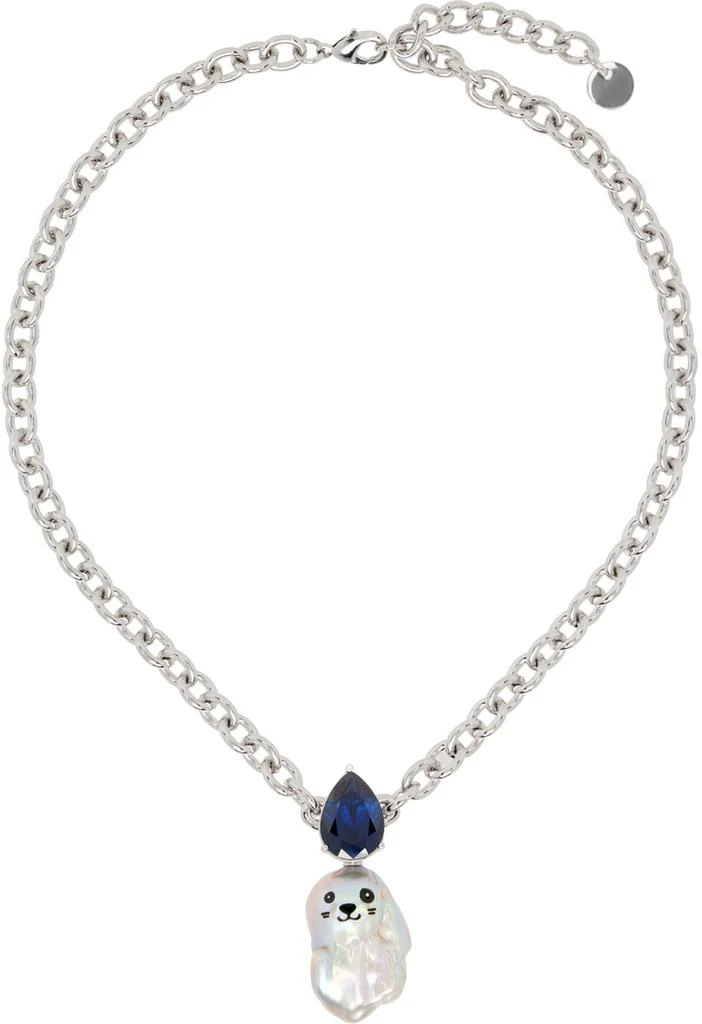 商品JIWINAIA|Silver Puppy Baroque Pearl Necklace,价格¥1057,第1张图片