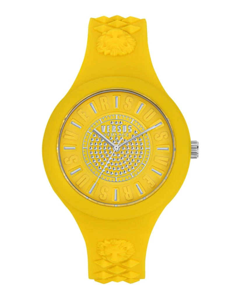 商品Versus Versace|Fire Island Crystal Strap Watch,价格¥578,第1张图片