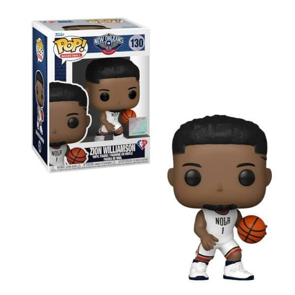商品Pop! Vinyl|NBA New Orleans Pelicans Zion Williamson Funko Pop Vinyl,价格¥100,第1张图片