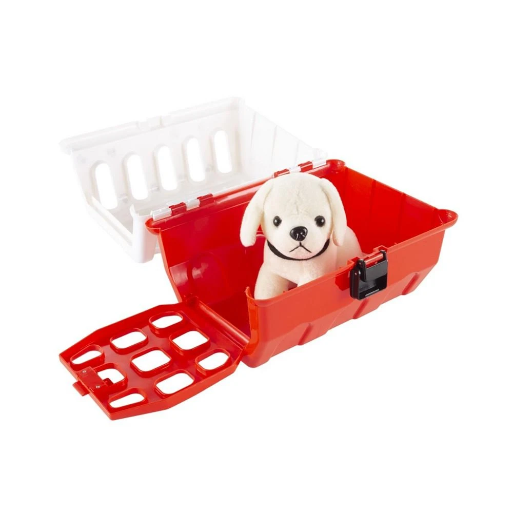 商品Trademark Global|Hey Play Kids Veterinary Set With Animal Medical Supplies, Plush Dog And Carrier For Boys And Girls, 11 Piece,价格¥317,第3张图片详细描述