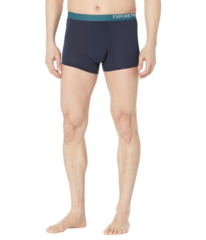 商品Emporio Armani|Soft Touch Ecofiber 3-Pack Trunks,价格¥393,第1张图片