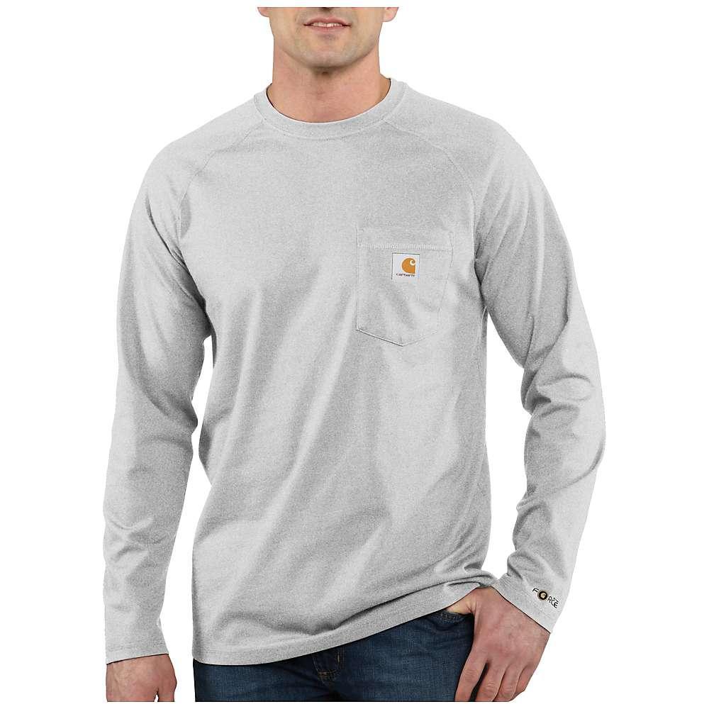 商品Carhartt|Carhartt Men's Force Cotton Delmont LS T-Shirt,价格¥148-¥192,第5张图片详细描述
