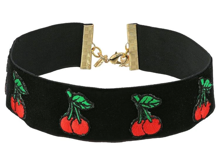商品Vanessa Mooney|The Cherry Wine Choker Necklace,价格¥289,第1张图片